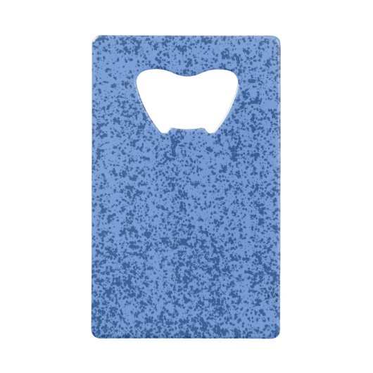 Blue Dot Chaos Geldbeutel Flaschenöffner (Vorderseite)