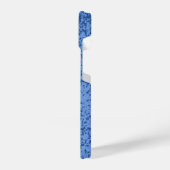 Blue Dot Chaos iPhone Hülle (Linke Seite)