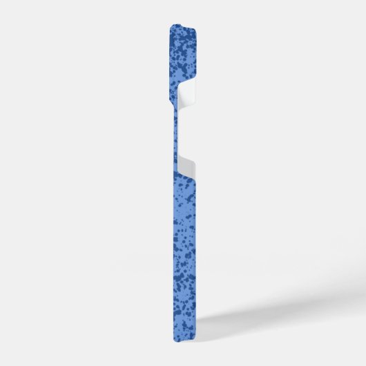 Blue Dot Chaos iPhone Hülle (Linke Seite)