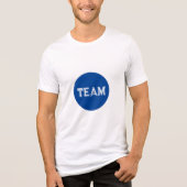 Blue Dot Election Bella+Leinwand Tri-mix T - Shirt (Vorderseite)