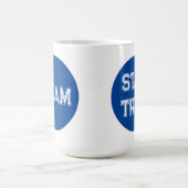 Blue Dot Election Tasse (Mittel)