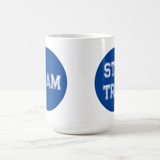 Blue Dot Election Tasse (Mittel)