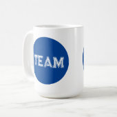 Blue Dot Election Tasse (Vorderseite Links)