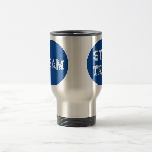 Blue Dot Election Travel Coffee Mug Reisebecher (Mittel)