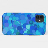 Blue Dot Konfetti Handy Fall Case-Mate iPhone Hülle (Rückseite (Horizontal))