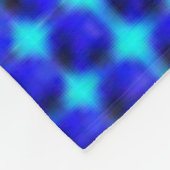 Blue Dot Large Fleecedecke (Ecke)