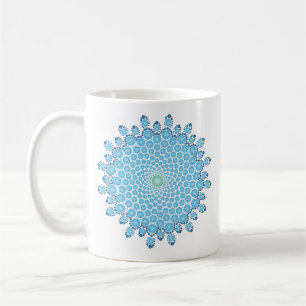 Blue Dot Mandala Tasse