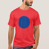 Blue Dot Red Staat Shirt (Vorderseite)