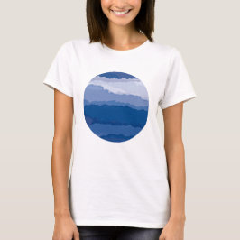 Blue Dot Sunrise #1 T-Shirt