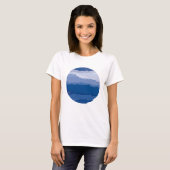 Blue Dot Sunrise #1 T-Shirt (Vorne ganz)