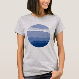Blue Dot Sunrise #2 T-Shirt