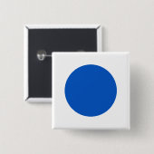 Blue Dot US-Demokrat unterstützt Anti-Trump-Protes Button (Vorne & Hinten)