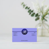 Blue Dot Visitenkarte (Stehend Vorderseite)