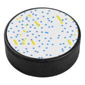 Blue Dots Leonid Meteor Dusche Eishockey Puck (3/4)