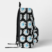 Blue Dotted Daisy's Bedruckter Rucksack (Links)