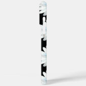 Blue Dotted Daisy's Case-Mate iPhone Hülle (Rückseite / Links)