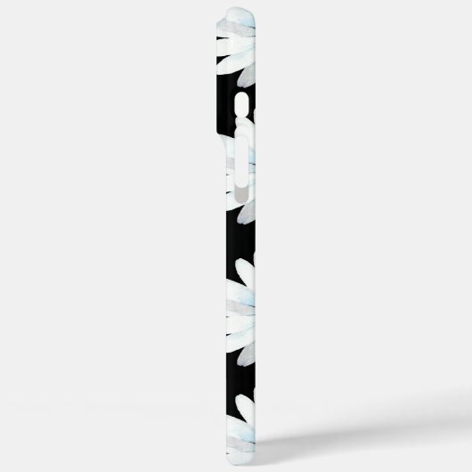 Blue Dotted Daisy's Case-Mate iPhone Hülle (Rückseite / Links)