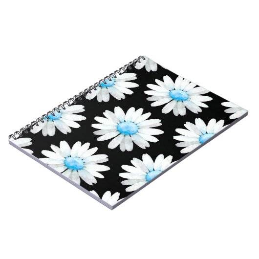 Blue Dotted Daisy's Notizblock (Linke Seite)