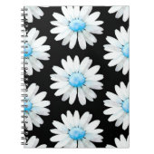 Blue Dotted Daisy's Notizblock (Vorderseite)