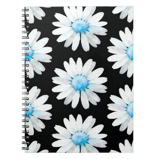 Blue Dotted Daisy's Notizblock (Vorderseite)