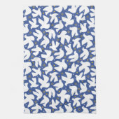 Blue Dove Star von David Hanukkah Kitchen Handtuch (Vertikal)