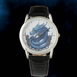 Blue Dragon Armbanduhr