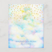 Blue Dragon Baby Shower Vorhersagen und Ratschläge (Rückseite)