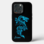 Blue Dragon Case-Mate iPhone Hülle (Rückseite)