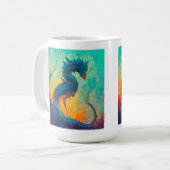 Blue Dragon Classic Tasse, 15 oz Kaffeetasse (Vorderseite Links)