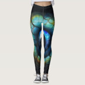 Blue Dragon Eye Leggings (Vorderseite)