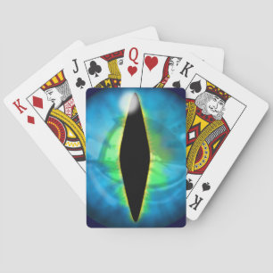 Blue Dragon Eye Spielkarten