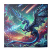 Blue Dragon Fliese (Vorderseite)