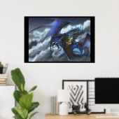 Blue Dragon - "Fly By Night" Poster (Heimbüro)