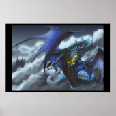 Blue Dragon - "Fly By Night" Poster (Vorne)