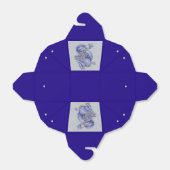 Blue Dragon Geschenkschachtel (Ungefaltet)