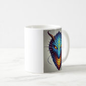 Blue Dragon Head Kaffeetasse (VorderseiteRechts)