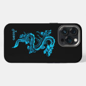 Blue Dragon iPhone Hülle (Rückseite (Horizontal))