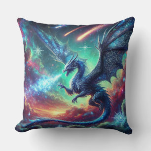 Blue Dragon Kissen