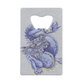 Blue Dragon Kreditkartenflaschenöffner (Rückseite)