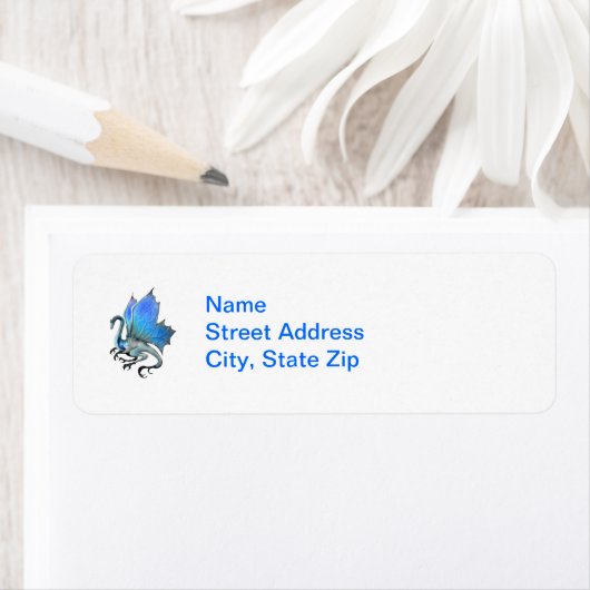 Blue Dragon Label (Insitu)