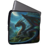 Blue Dragon Laptop Sleeve (Vorne Rechts)