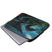 Blue Dragon Laptop Sleeve (Vorne Knopf)