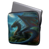 Blue Dragon Laptop Sleeve (Vorderseite Links)