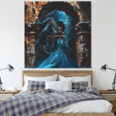 Blue Dragon Leinwanddruck (Insitu (Schlafzimmer))