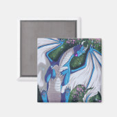 Blue Dragon Magnet (Vorderseite/Rückseite)
