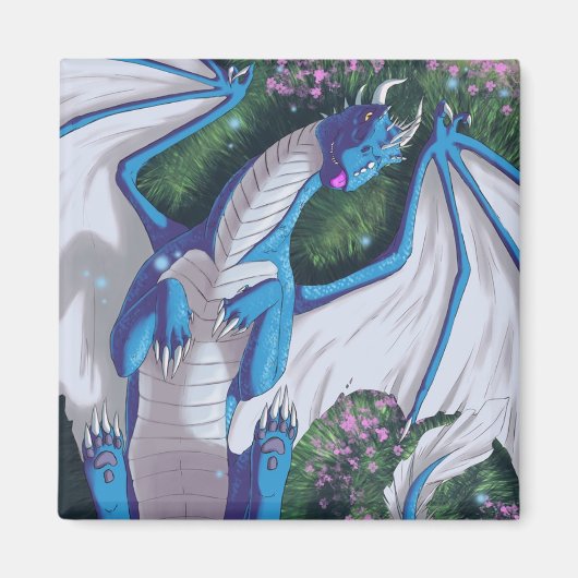 Blue Dragon Magnet (Vorne)