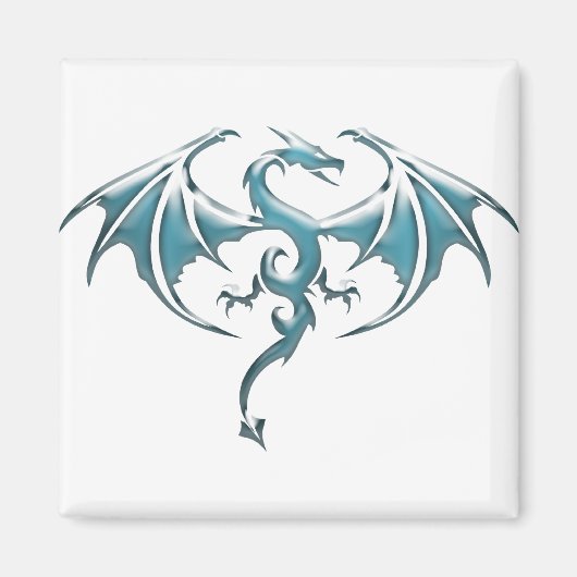 Blue Dragon Magnet (Vorne)