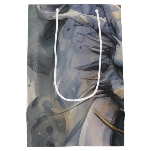 Blue Dragon Mittlere Geschenktüte (Rückseite)