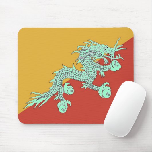 Blue Dragon Mouse Mousepad (Mit Mouse)