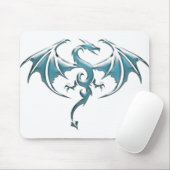 Blue Dragon Mousepad (Mit Mouse)